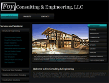 Tablet Screenshot of foyconsulting.com